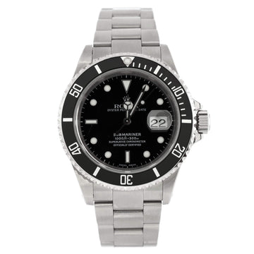 Rolex Oyster Perpetual Submariner Date Automatic Watch Stainless Steel 40
