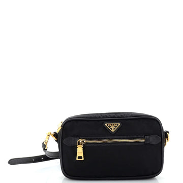 Prada Front Pocket Camera Bag Tessuto Small