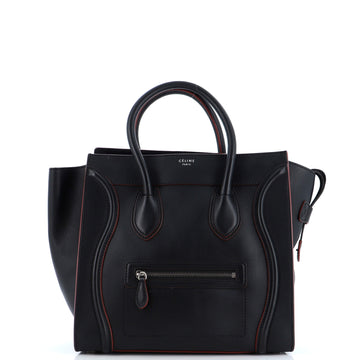 Celine Luggage Bag Smooth Leather Mini