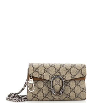 Gucci Dionysus Bag GG Coated Canvas Super Mini