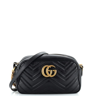 Gucci GG Marmont Shoulder Bag Matelasse Leather Small