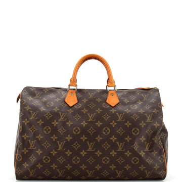 Louis Vuitton Speedy Handbag Monogram Canvas 40