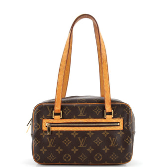 Louis Vuitton Cite Handbag Monogram Canvas MM