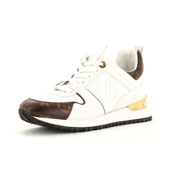 Louis Vuitton Women's Run Away Sneakers Mesh with Monogram Canvas and Leather