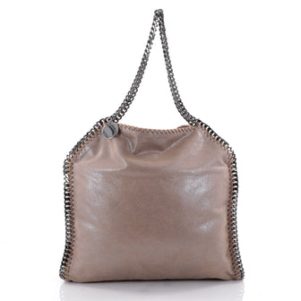 Stella McCartney Falabella Tote Shaggy Deer Small Brown 2542501
