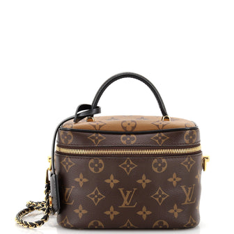 Louis Vuitton Vanity Handbag Reverse Monogram Canvas PM
