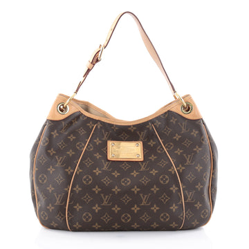 Louis Vuitton Galliera Handbag Monogram Canvas PM Brown 2542901