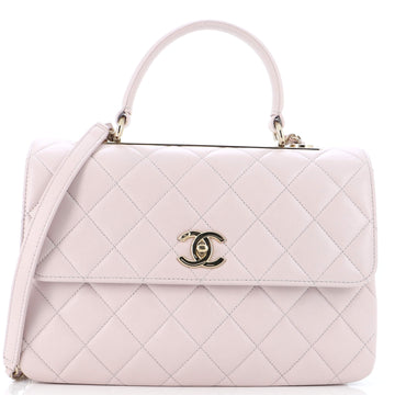 Chanel Trendy CC Top Handle Bag Quilted Lambskin Medium