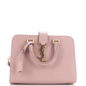 Saint Laurent Monogram Cabas Leather Baby