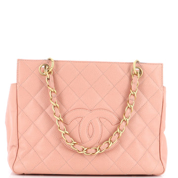 Chanel Petite Timeless Tote Quilted Caviar
