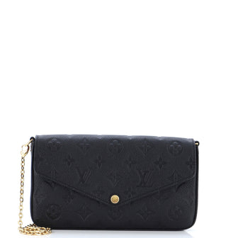 Louis Vuitton Felicie Pochette Monogram Empreinte Leather