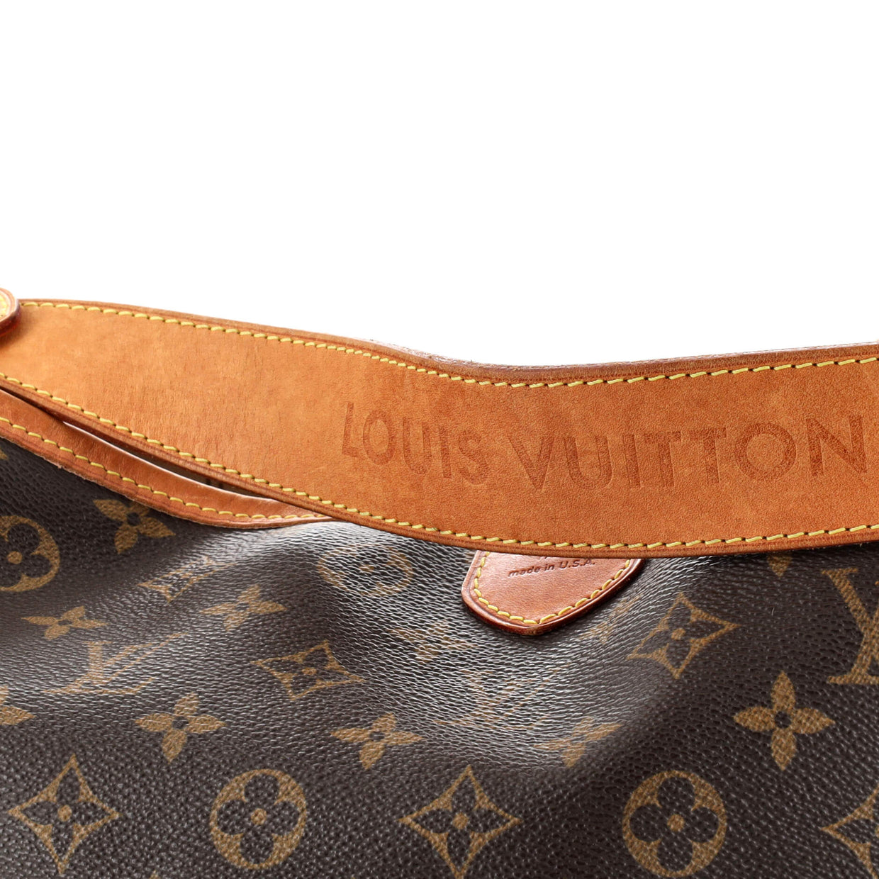 Louis Vuitton Delightful Handbag Monogram Canvas MM Brown 2543951