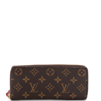 Louis Vuitton Clemence Wallet Monogram Canvas