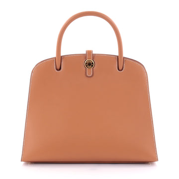 Hermes Dalvy Handbag Chamonix 30 Brown 2544101