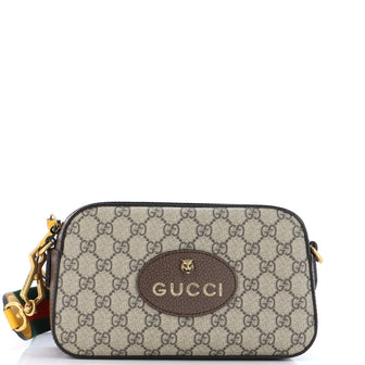 Gucci Neo Vintage Camera Messenger Bag GG Coated Canvas