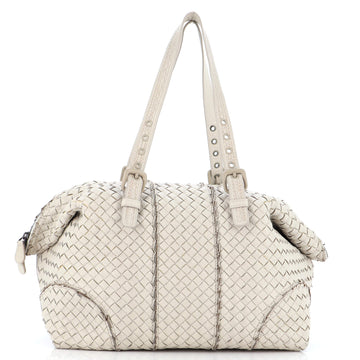 Bottega Veneta Fringe Seam A-Shape Tote Intrecciato Nappa Large