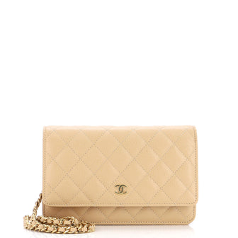 Chanel Wallet on Chain Quilted Caviar