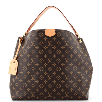 Louis Vuitton Graceful Handbag Monogram Canvas MM