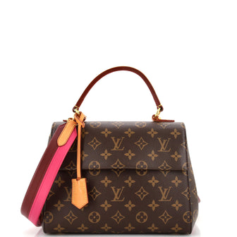 Louis Vuitton Cluny Top Handle Bag Monogram Canvas MM
