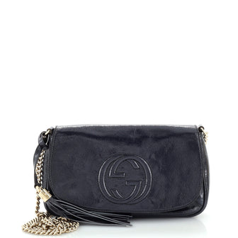 Gucci Soho Chain Crossbody Bag Leather Medium