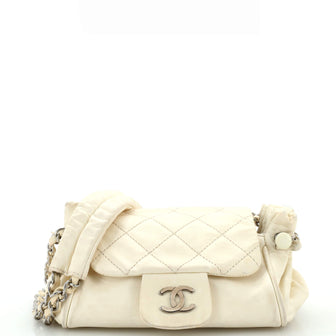 Chanel Accordion Flap Bag Quilted Lambskin Small