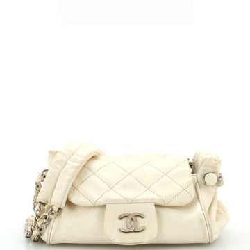Chanel Accordion Flap Bag Quilted Lambskin Small