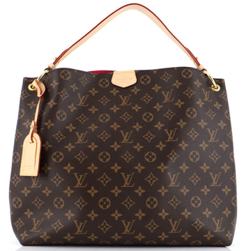 Louis Vuitton Graceful Handbag Monogram Canvas MM