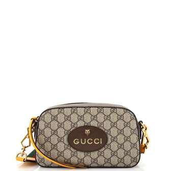 Gucci Neo Vintage Camera Messenger Bag GG Coated Canvas