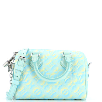 Louis Vuitton Speedy Bandouliere NM Bag Stardust Monogram Empreinte Leather 20