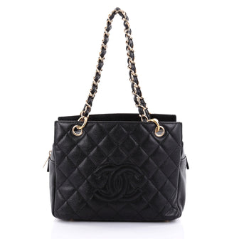 Chanel Petite Timeless Tote Quilted Caviar Black 2546702