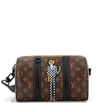 Louis Vuitton City Keepall Bag Monogram Canvas with LV Friends Patch