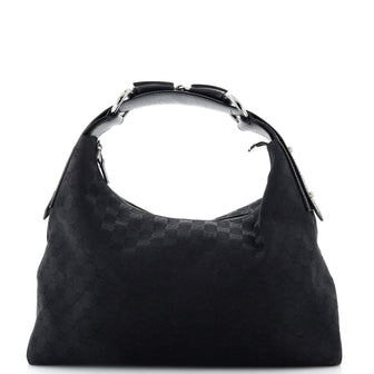 Gucci Horsebit Hobo GG Canvas Medium