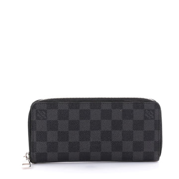 Louis Vuitton Zippy Wallet Damier Graphite Vertical Gray 2547404