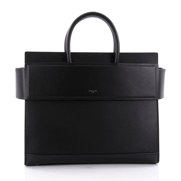 Givenchy Horizon Satchel Leather Medium Black 2547802