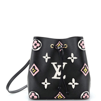 Louis Vuitton NeoNoe Handbag Wild at Heart Monogram Giant MM