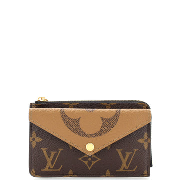 Louis Vuitton Recto Verso Card Holder Reverse Monogram Canvas