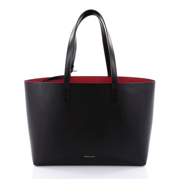 Mansur Gavriel Shopper Tote Leather Small Black 2548101