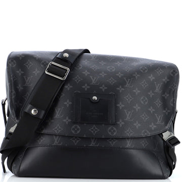 Louis Vuitton Voyager Messenger Bag Monogram Eclipse Canvas MM