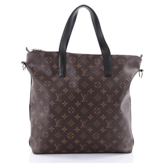 Louis Vuitton Kitan Handbag Macassar Monogram Canvas Brown 2548302