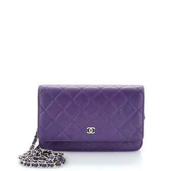 Chanel Wallet on Chain Quilted Lambskin