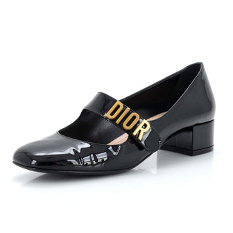 Christian Dior Women's Baby-D Ballerina Pumps Patent