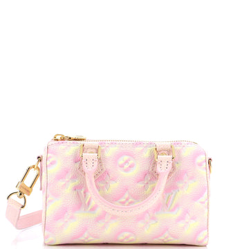Louis Vuitton Speedy Bandouliere NM Bag Stardust Monogram Empreinte Leather Nano
