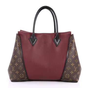 Louis Vuitton W Tote Monogram Canvas and Leather PM Brown 2548901