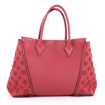 Louis Vuitton W Tote Veau Cachemire Calfskin PM Pink 2548902