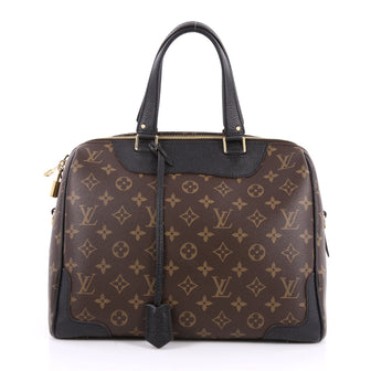 Louis Vuitton Retiro NM Handbag Monogram Canvas Brown 2548905