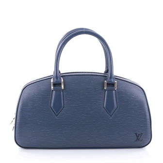 Louis Vuitton Jasmin Bag Epi Leather Blue 2549101