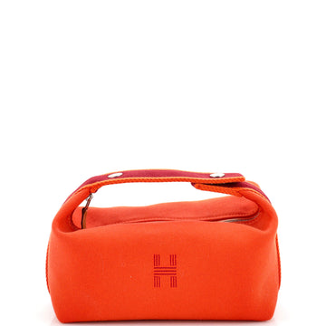 Hermes Bride-A-Brac Travel Case Toile PM