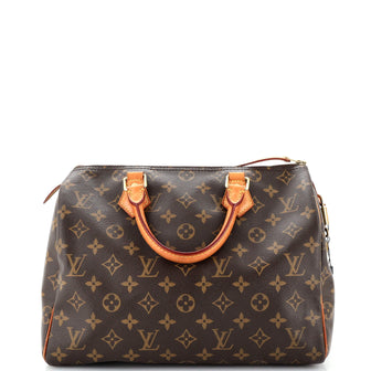 Louis Vuitton Speedy Handbag Monogram Canvas 30