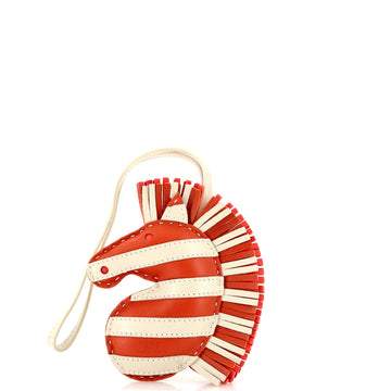 Hermes GeeGee Savannah Bag Charm Leather