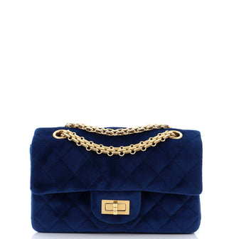 Chanel Reissue 2.55 Flap Bag Quilted Velvet Mini